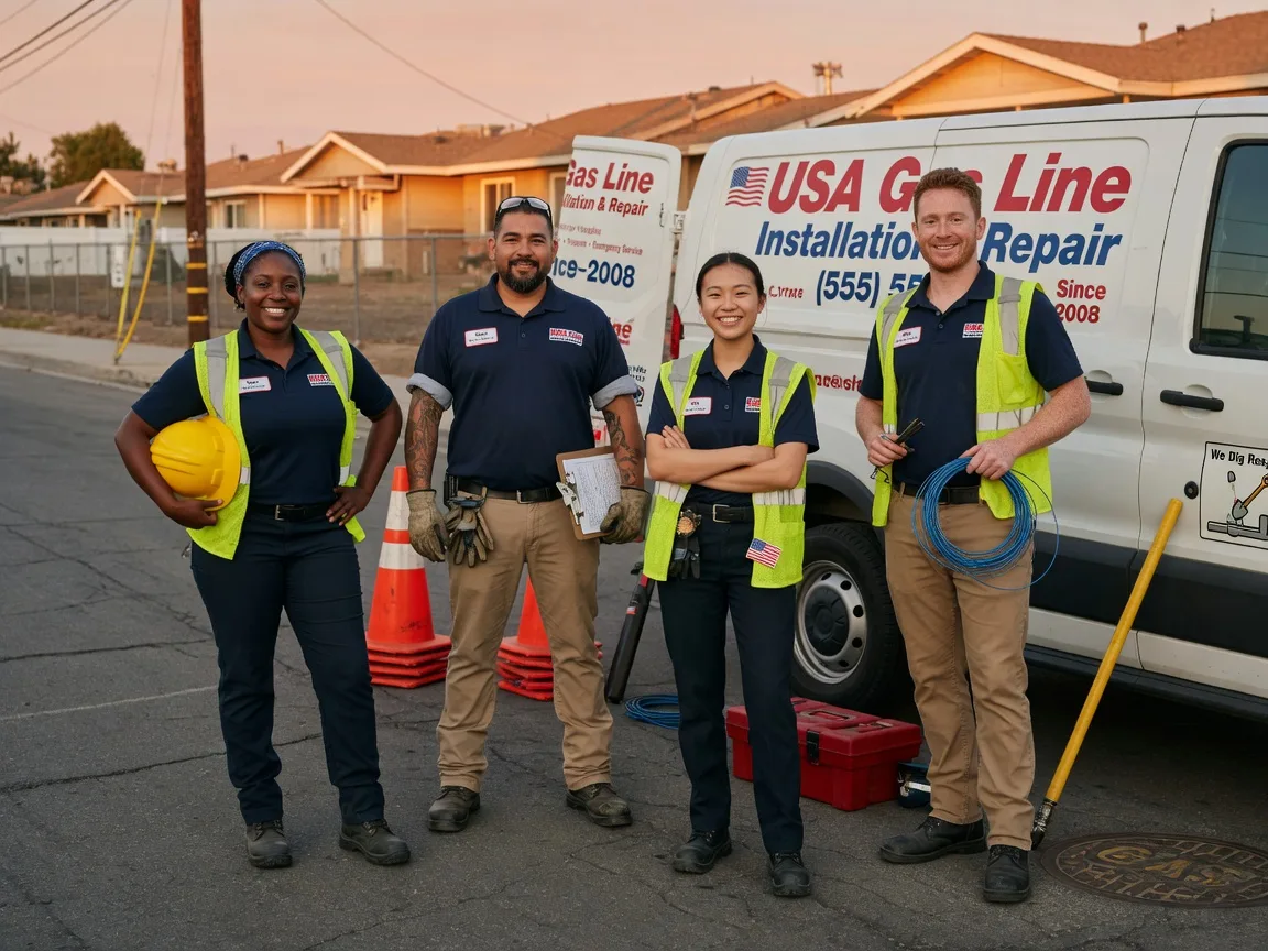 Gas Line Installation company in Roans Prairie, TX